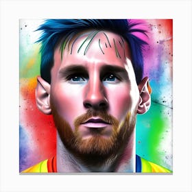 Lionel Messi  Canvas Print