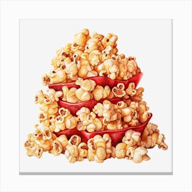 Popcorn 7 Canvas Print