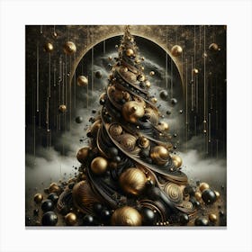 Christmas Tree 40 Canvas Print