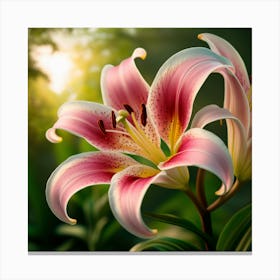 Petals Of Elegance Canvas Print