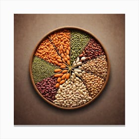 Legumes As A Logo (39) Canvas Print