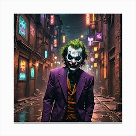 Joker 122 Canvas Print