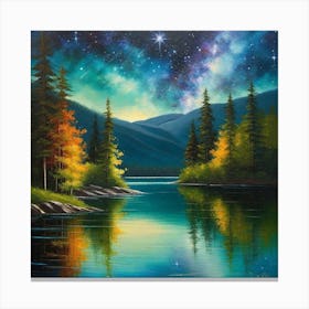 Starry Night 19 Canvas Print