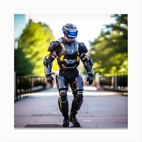 Vr Suit 3 Canvas Print