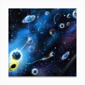 Cosmic landscape Canvas Print