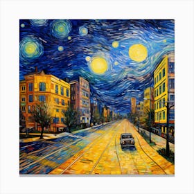 Starry Night 13 Canvas Print