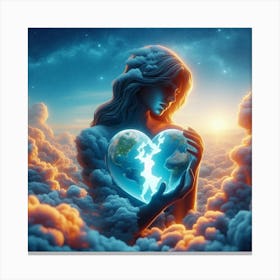 Heart Of The Earth 1 Canvas Print