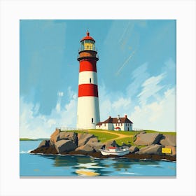 Lighthouse 42 Canvas Print