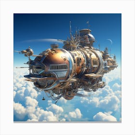 Igiracer Fantastic Treasure Planet 2 Canvas Print