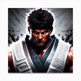 Street Fighter Canvas Print