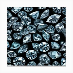 Blue Diamonds 1 Lienzo