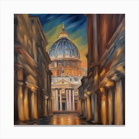 St Peter'S Cathedral Canvas Print