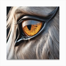 Eye Of A Horse 51 Canvas Print