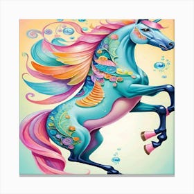 Unicorn Painting Toile