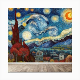 Starry Night 2 Canvas Print