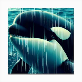 Creative Wild Animal Representation 59 Canvas Print