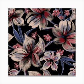 Pink Lilies Canvas Print