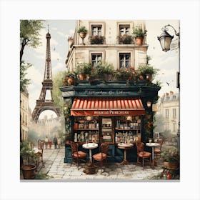 Old Paris By Csaba Fikker 3 Canvas Print