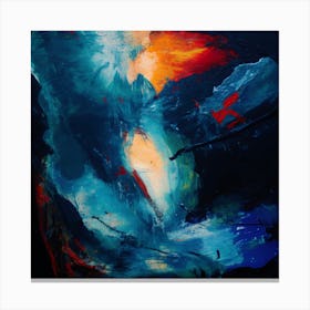 In The Depths Of Silence Canvas Print