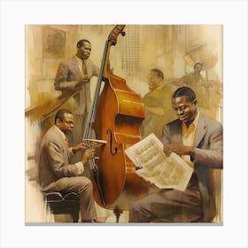 Jazz Quartet 1 Canvas Print