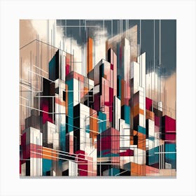 Contemporary Street Art 3 Canvas Print