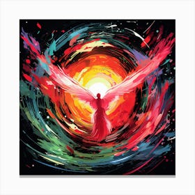 Angel Of The Sun 1 Canvas Print