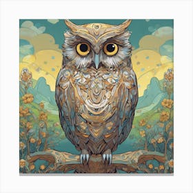 Owl OWL Canvas Print