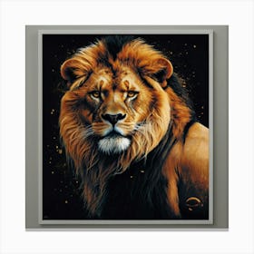 Leo Horoscope Canvas Print