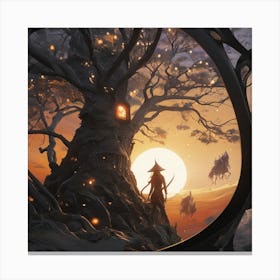 Tree Of Life 40 Canvas Print