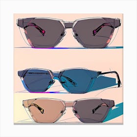 Sunglasses 1 ( Fromhifitowifi ) Canvas Print