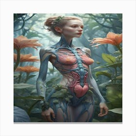 Ethereal Woman Canvas Print