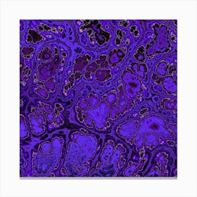 Purple And Black Abstract Painting 1 Lienzo