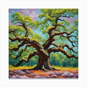 Angel Oak Tree Canvas Print