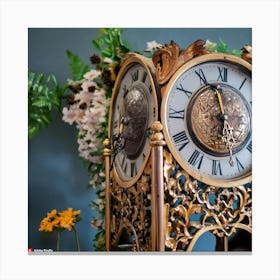 Clock 1 Canvas Print