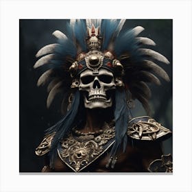 Mictlantecuhtli 5 Canvas Print