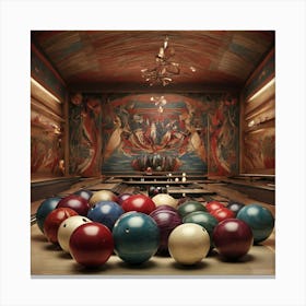 Bowling Alley Canvas Print
