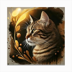 Cat Portrait 1 Canvas Print