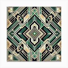 Deco Art Canvas Print