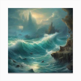 The Waves Canvas Print