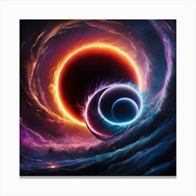 Eclipse Of The Sun 5 Canvas Print