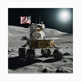 Moon Rover 1 Canvas Print