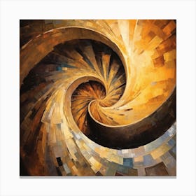 Spiral Spiral Canvas Print