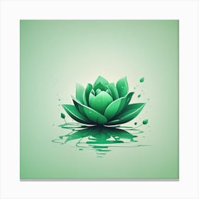 Lotus Flower Canvas Print Canvas Print