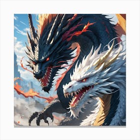 Dragons 1 Canvas Print