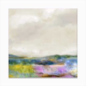 Blooming Square Canvas Print