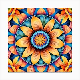 Mandala 21 Canvas Print