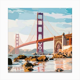 Golden Gate Bridge Canvas Print