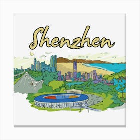 Shenzhen Canvas Print