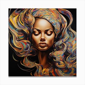 African Woman 75 Canvas Print