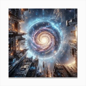 Space City 1 Canvas Print